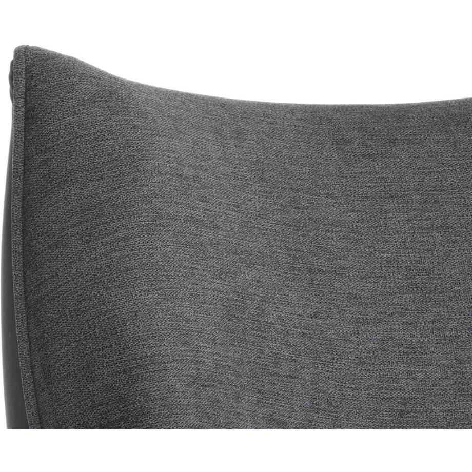 Sorrel Polo Club Kohl Grey / Abbington Black Lounge Chair